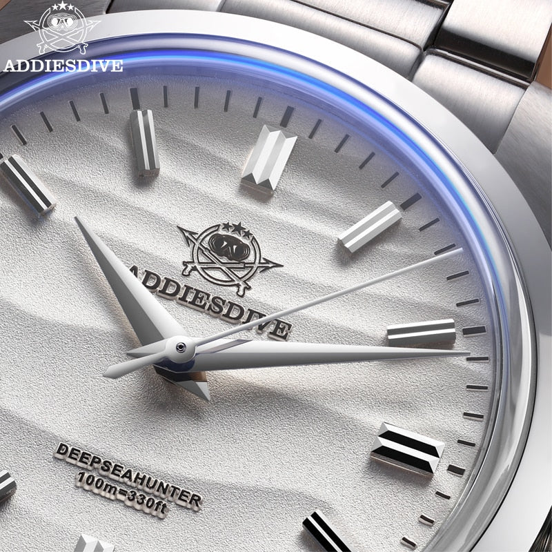 Addiesdive 36mm Sand Dial Quartz Watch AD2030 - Image 11