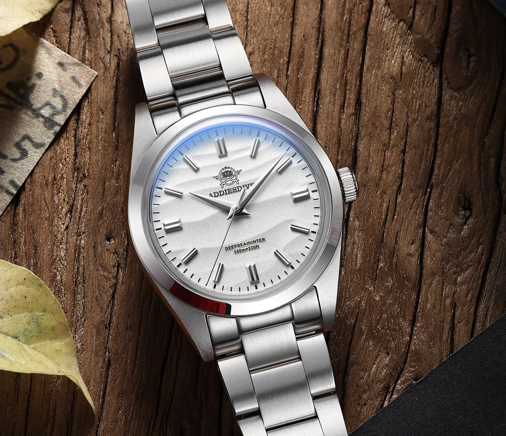 Addiesdive 36mm Sand Dial Quartz Watch AD2030 - Image 10