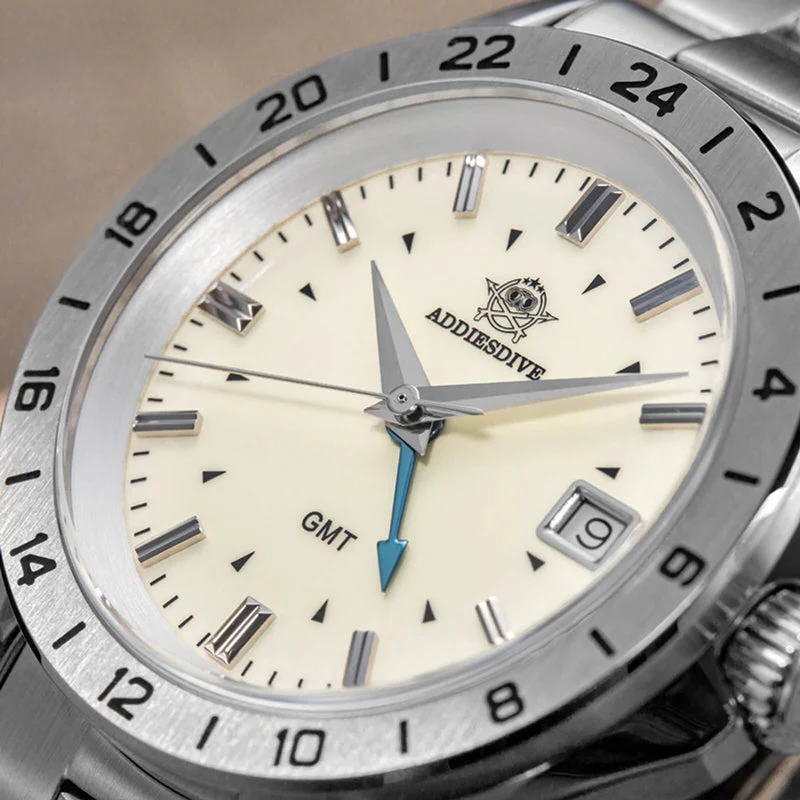 ADDIESDIVE 38mm GMT Quartz Watch AD2063 - Image 7