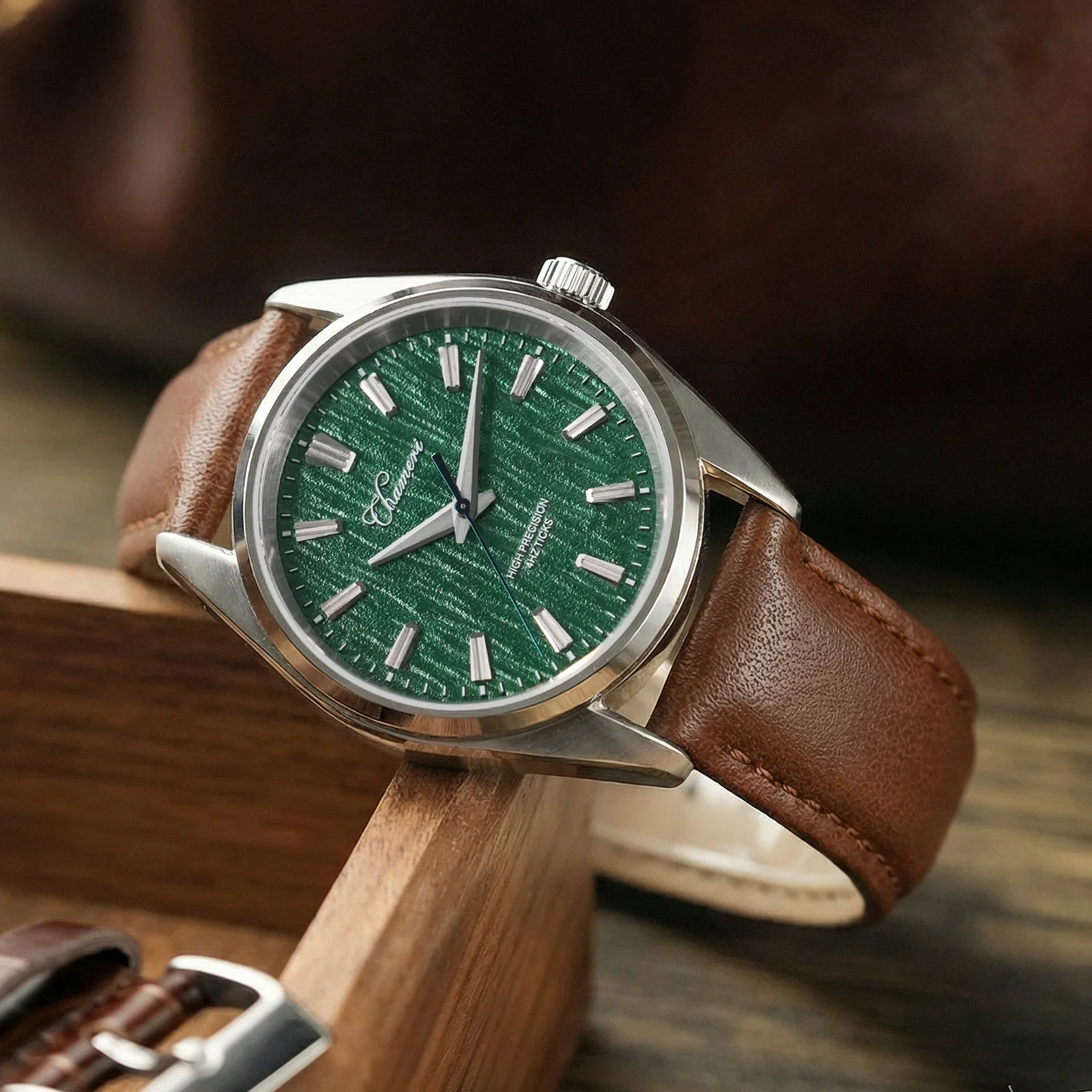 Chameri 40mm VH31 Quartz Sweep Second Watch GS05 - Image 10