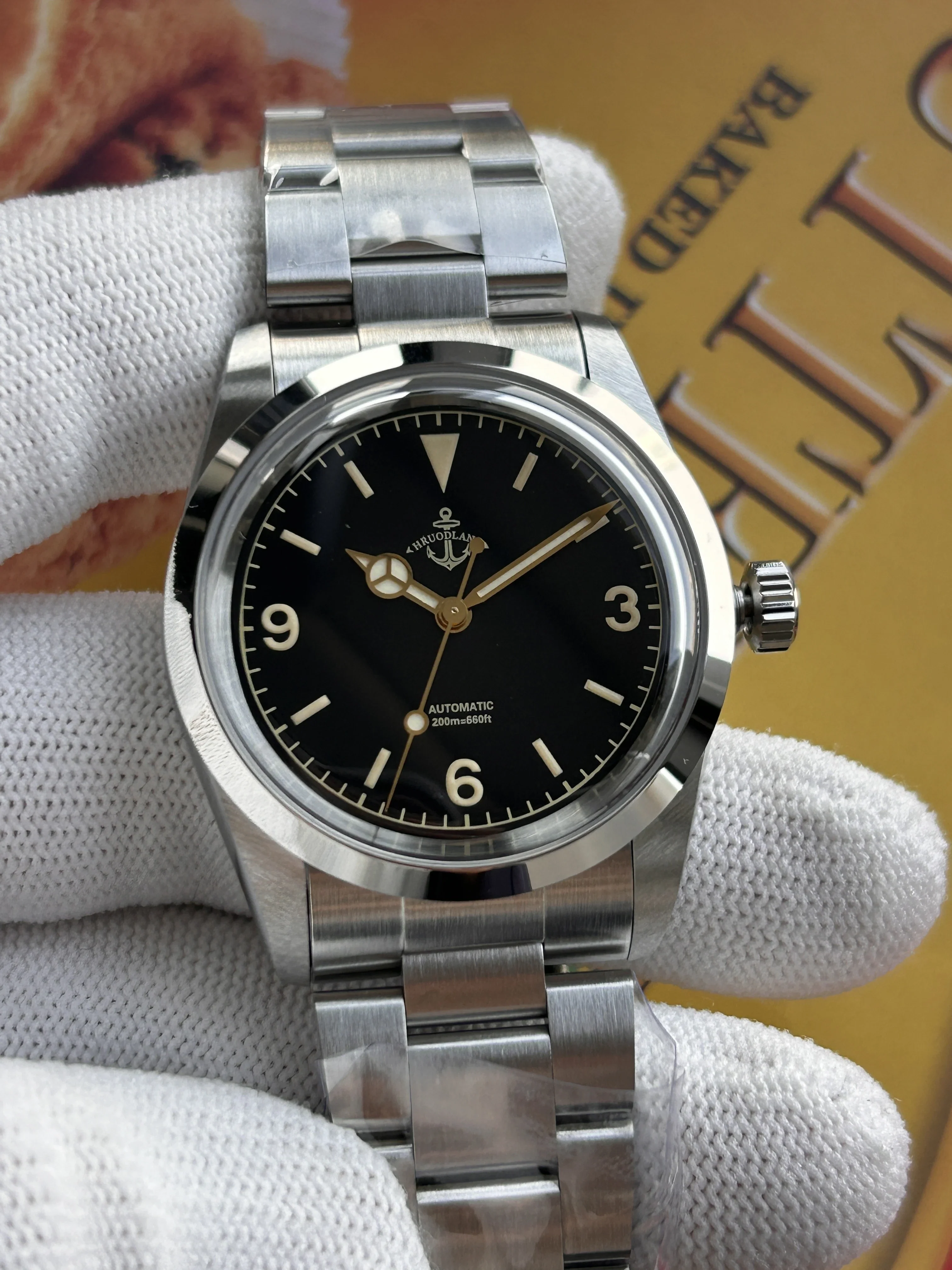 Hruodland 36mm PT5000 Vintage Men Watch F029 - Image 33