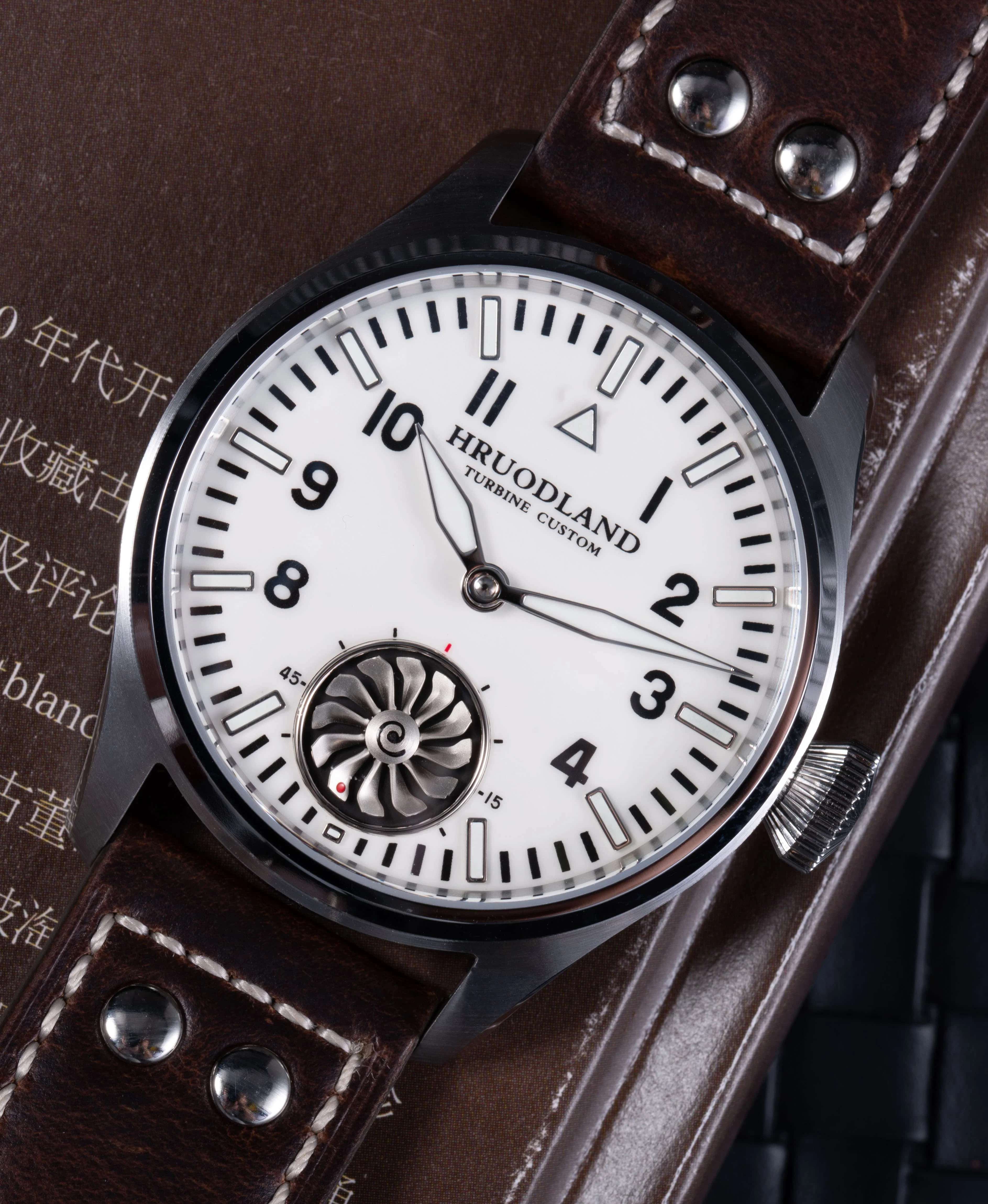 Hruodland 43mm ST3620 Mechanical Men Watch F016 - Image 17
