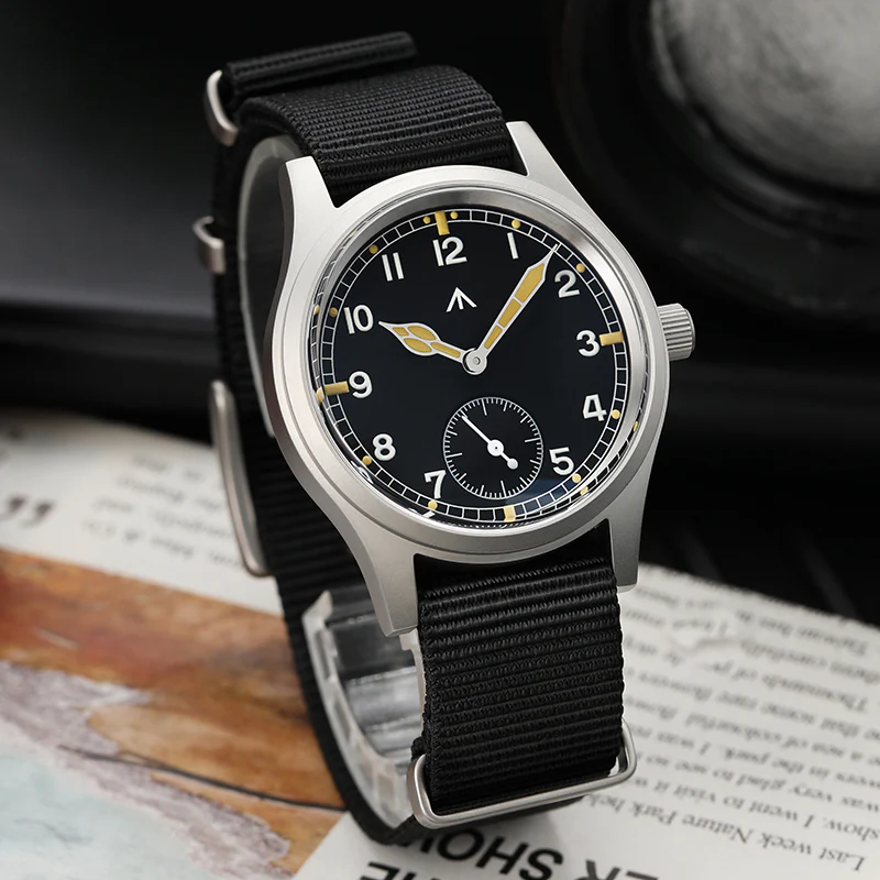 Militado 36mm D12 Quartz Field Watch - Cathedral Hands - Image 15