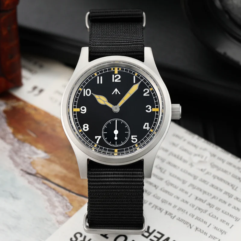 Militado 36mm D12 Quartz Field Watch - Cathedral Hands - Image 16