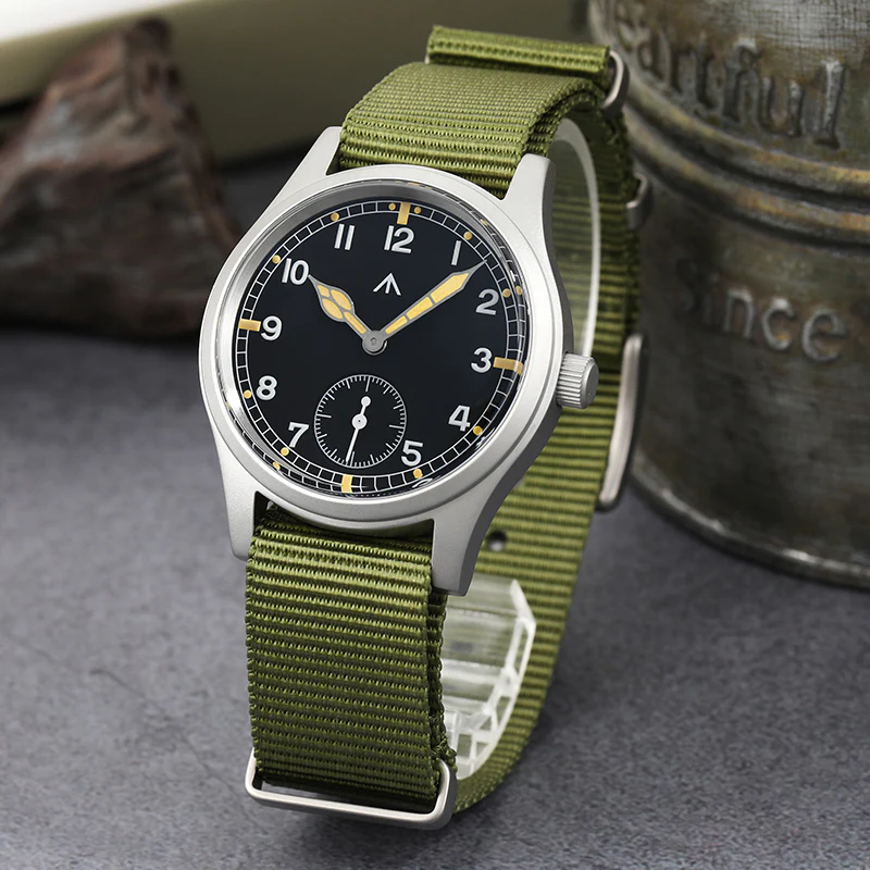 Militado 36mm D12 Quartz Field Watch - Cathedral Hands - Image 19