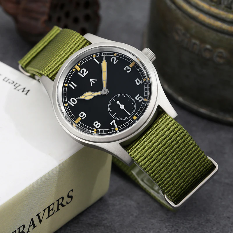 Militado 36mm D12 Quartz Field Watch - Cathedral Hands - Image 21