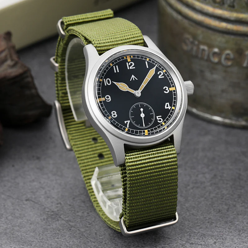 Militado 36mm D12 Quartz Field Watch - Cathedral Hands - Image 22