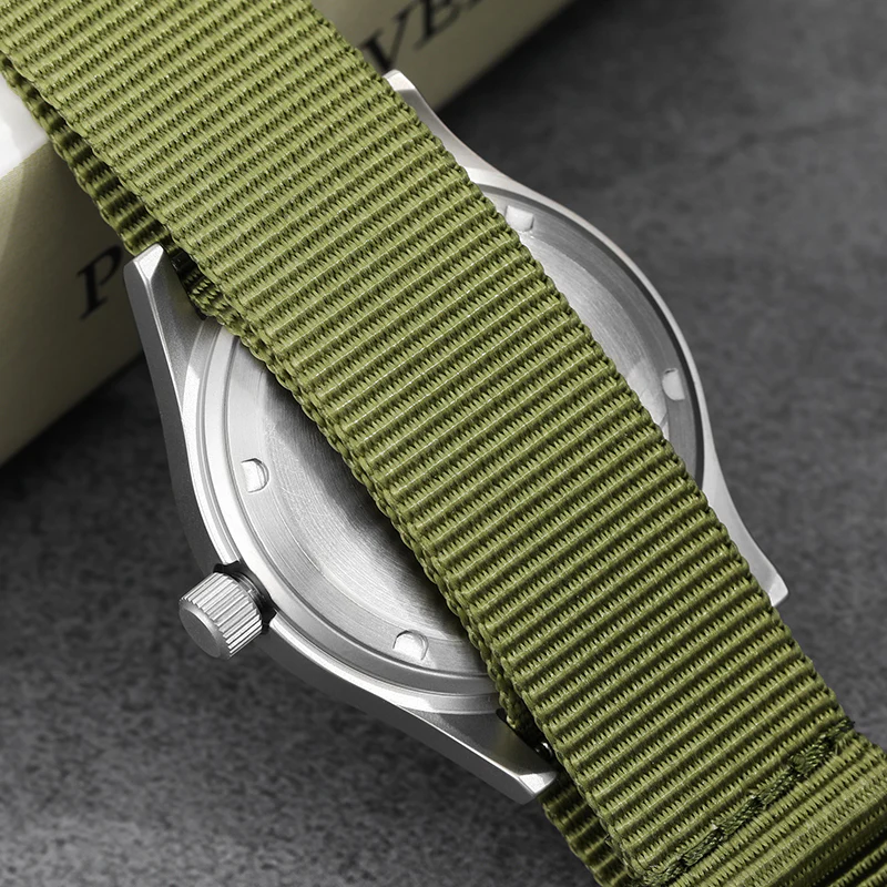 Militado 36mm D12 Quartz Field Watch - Cathedral Hands - Image 23