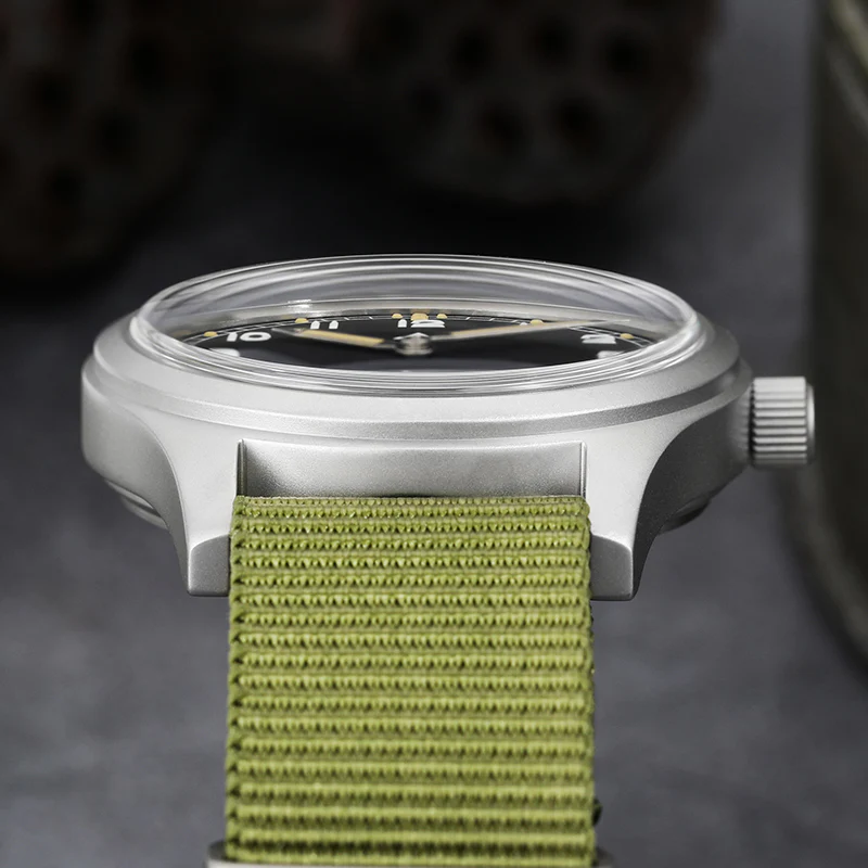 Militado 36mm D12 Quartz Field Watch - Cathedral Hands - Image 24