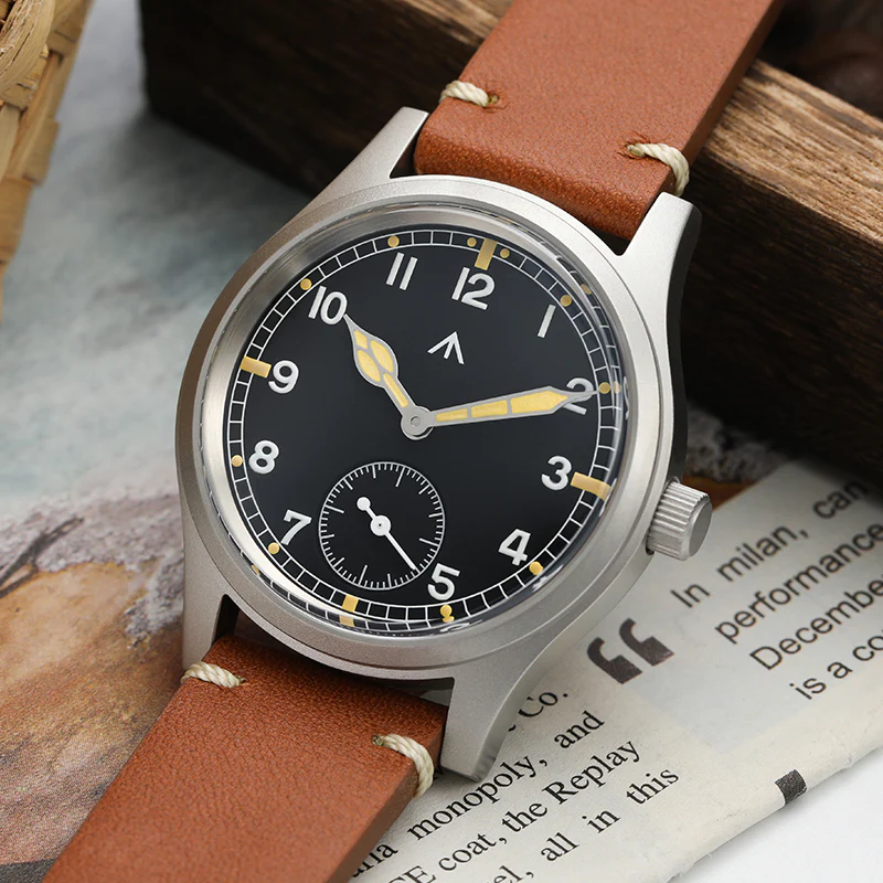 Militado 36mm D12 Quartz Field Watch - Cathedral Hands - Image 7