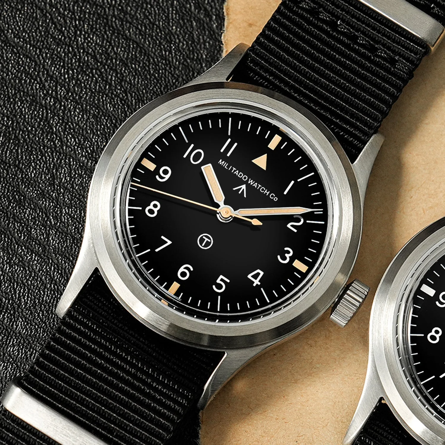 Militado 36mm Retro Military Watch VH31/VH65 Sweeping Hand ML14 V2 - Image 103