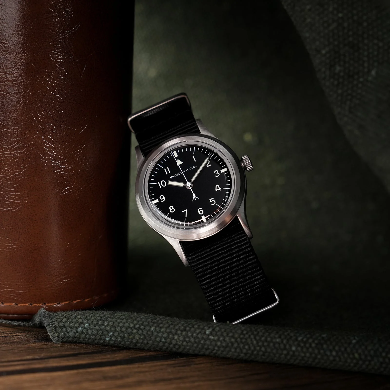 Militado 36mm Retro Military Watch VH31/VH65 Sweeping Hand ML14 V2 - Image 16