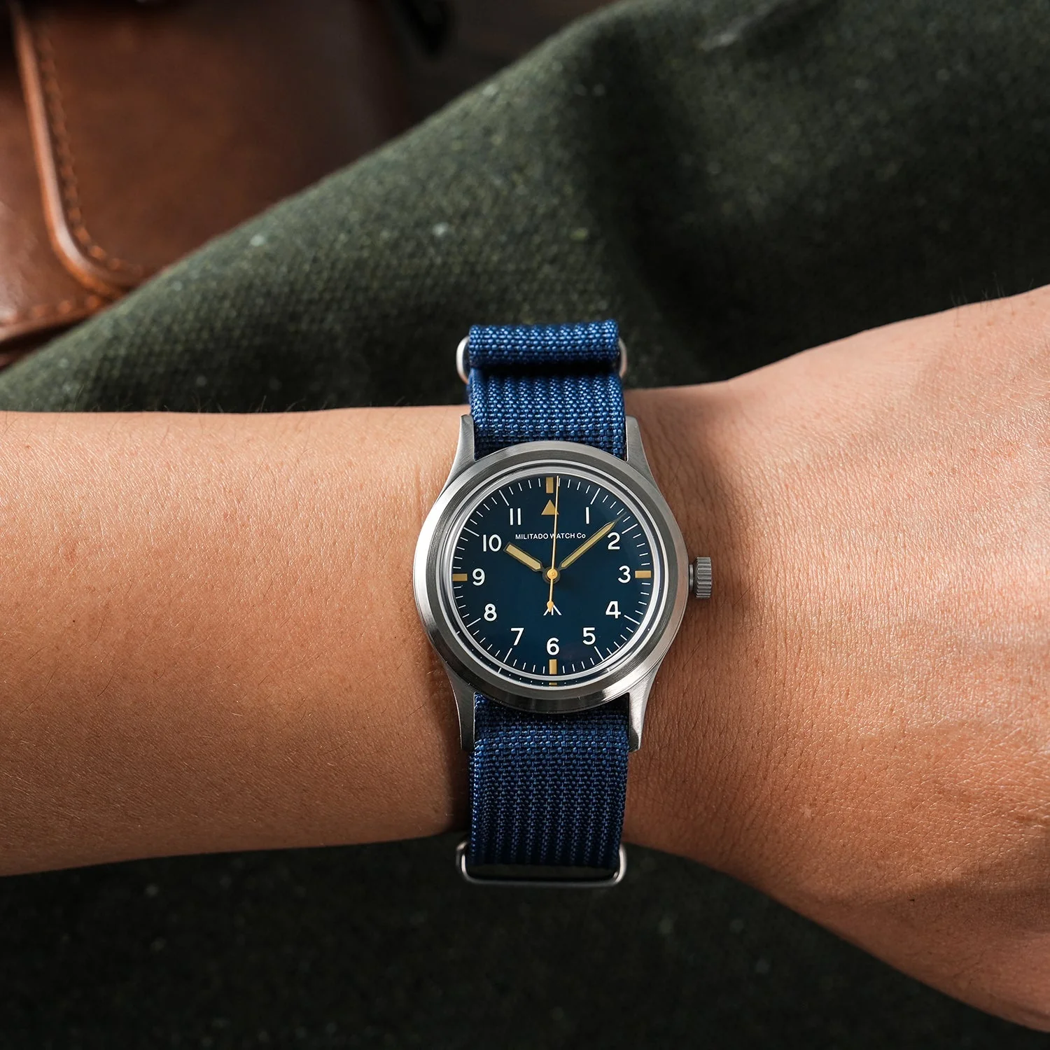 Militado 36mm Retro Military Watch VH31/VH65 Sweeping Hand ML14 V2 - Image 35
