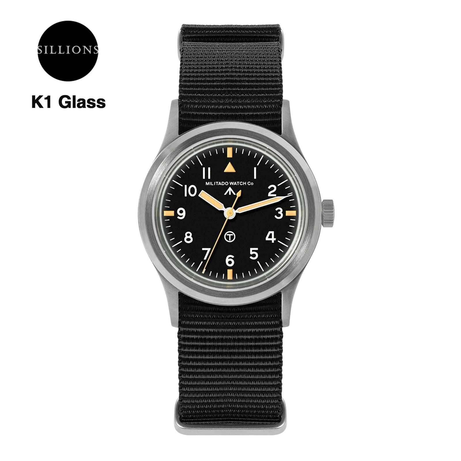 Militado 36mm Retro Military Watch VH31/VH65 Sweeping Hand ML14 V2 - Image 41