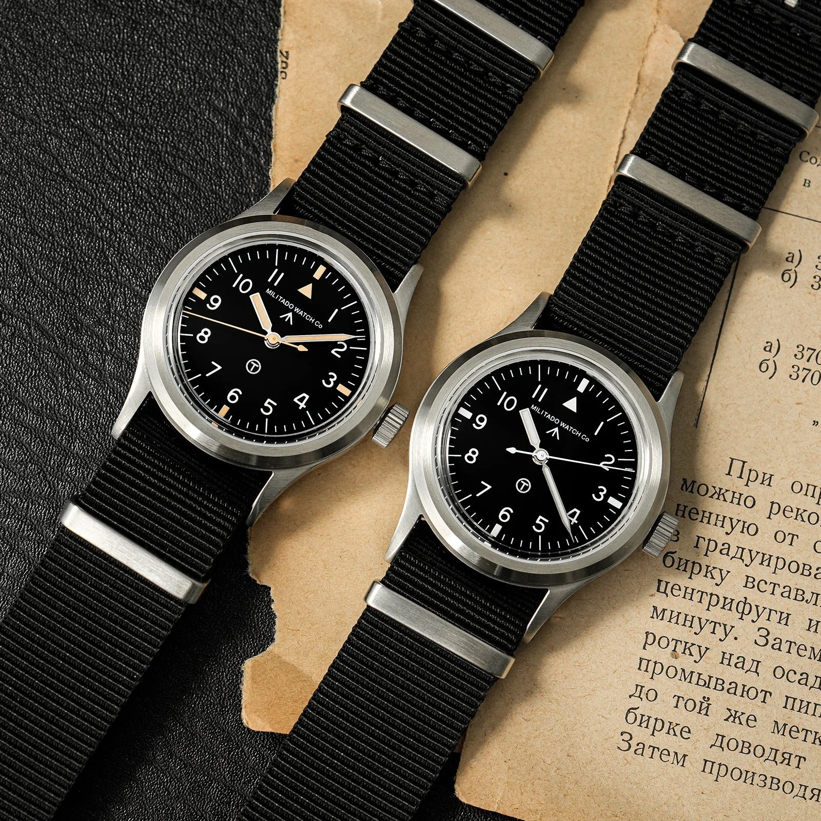 Militado 36mm Retro Military Watch VH31/VH65 Sweeping Hand ML14 V2 - Image 44