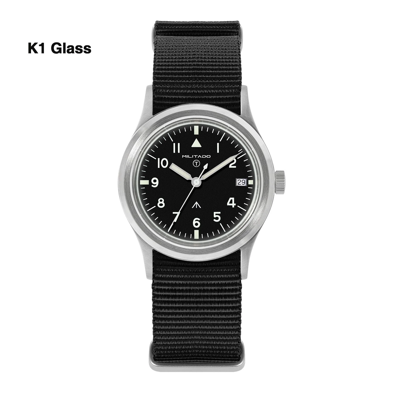 Militado 36mm Retro Military Watch VH31/VH65 Sweeping Hand ML14 V2 - Image 61