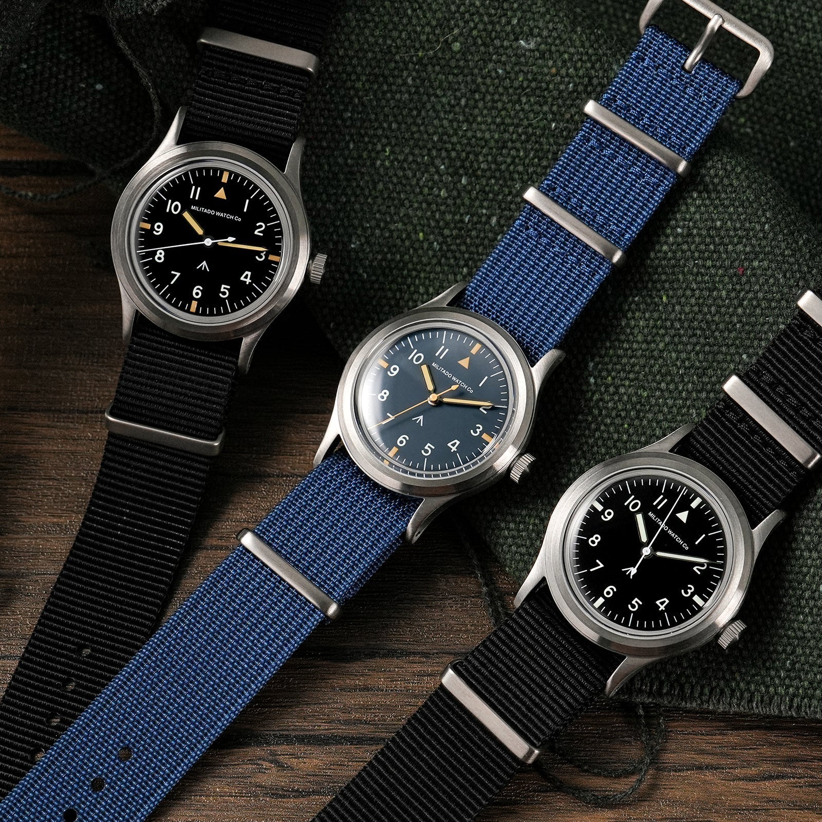 Militado 36mm Retro Military Watch VH31/VH65 Sweeping Hand ML14 V2 - Image 7