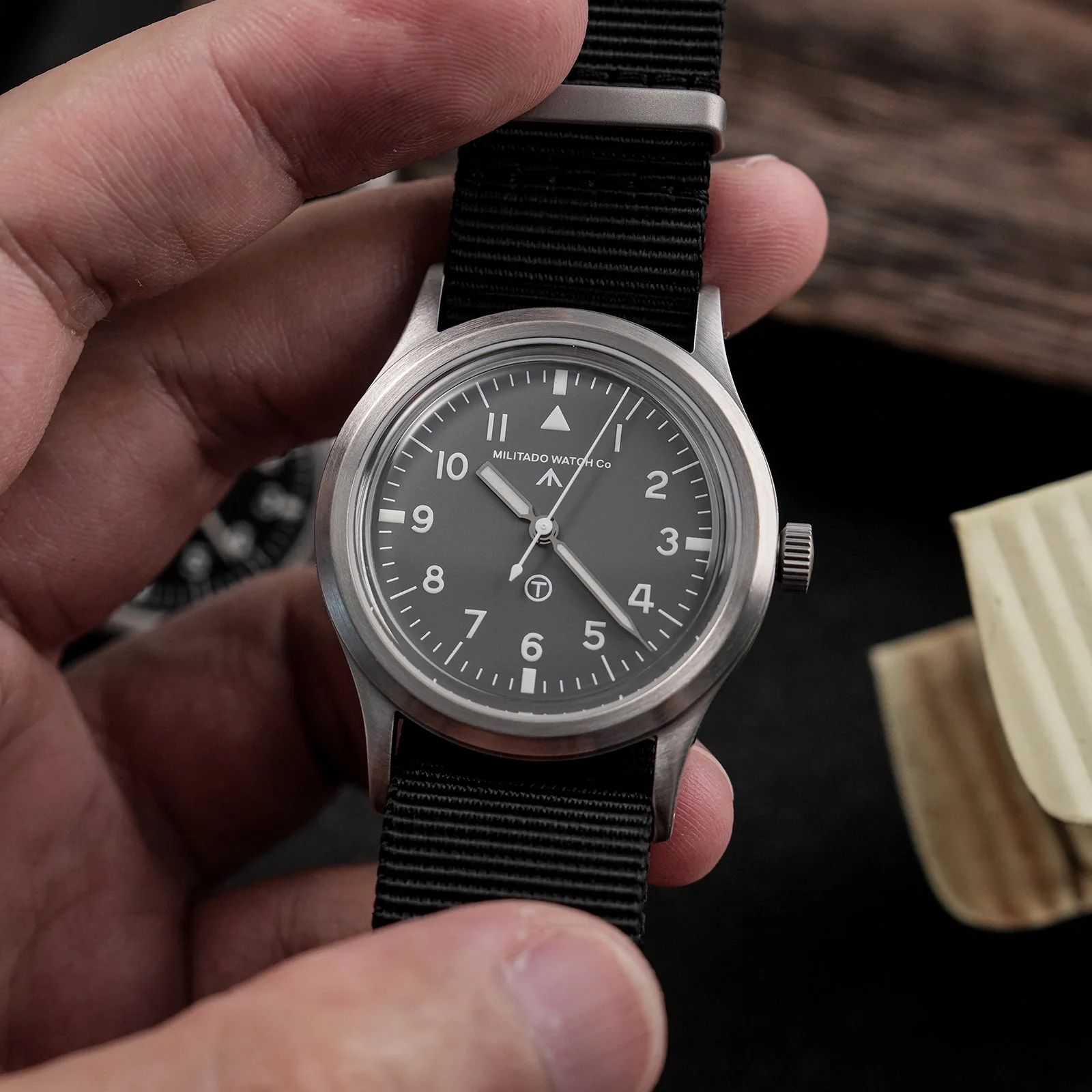 Militado 36mm Retro Military Watch VH31/VH65 Sweeping Hand ML14 V2 - Image 70