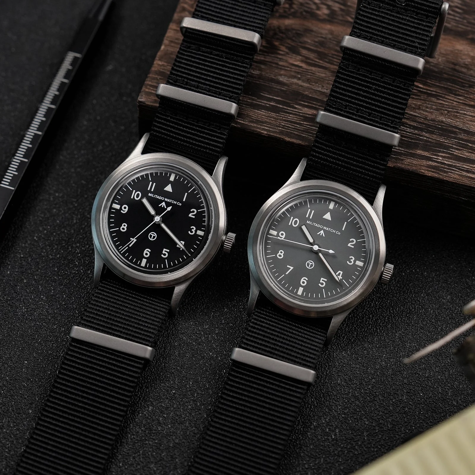 Militado 36mm Retro Military Watch VH31/VH65 Sweeping Hand ML14 V2 - Image 71