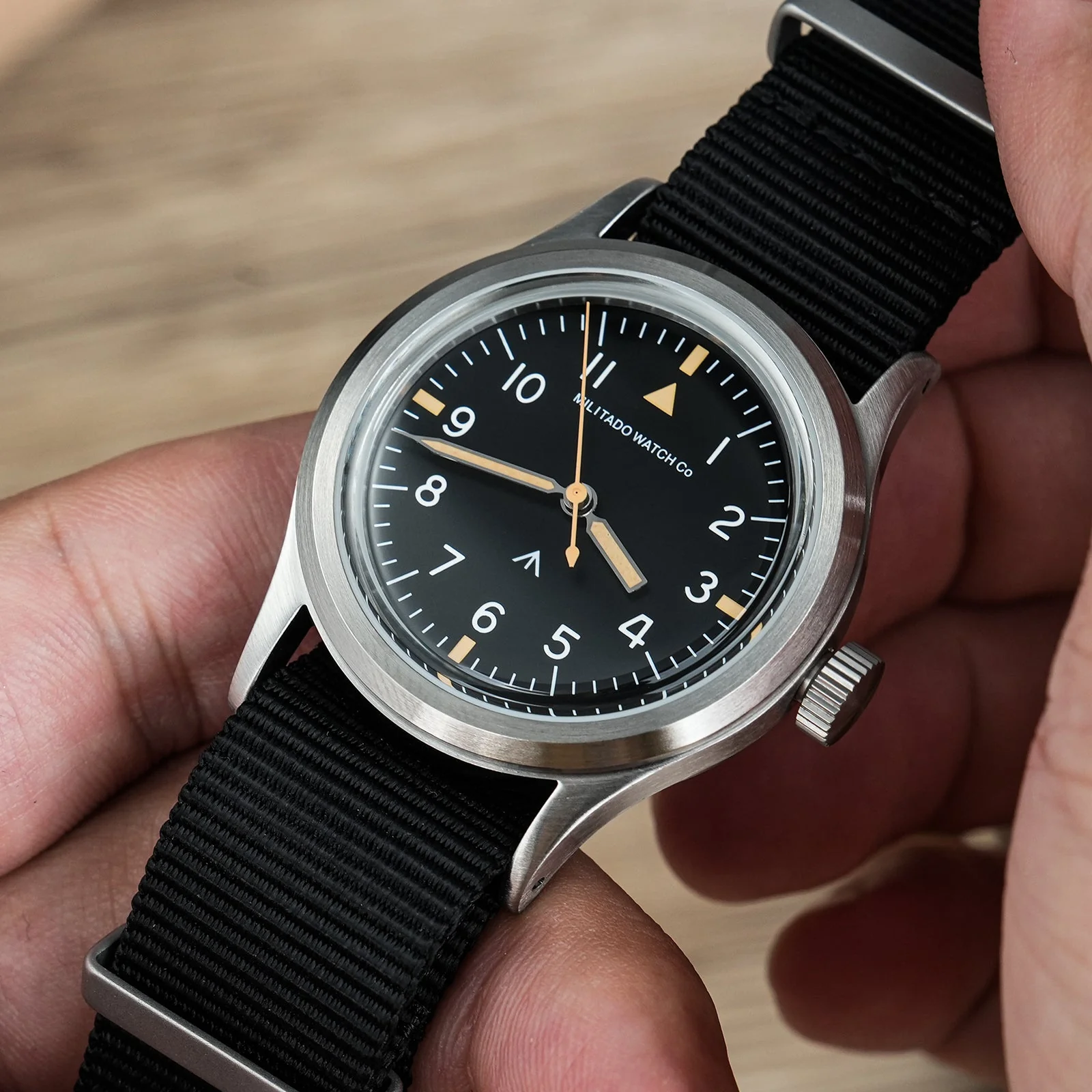 Militado 36mm Retro Military Watch VH31/VH65 Sweeping Hand ML14 V2 - Image 78