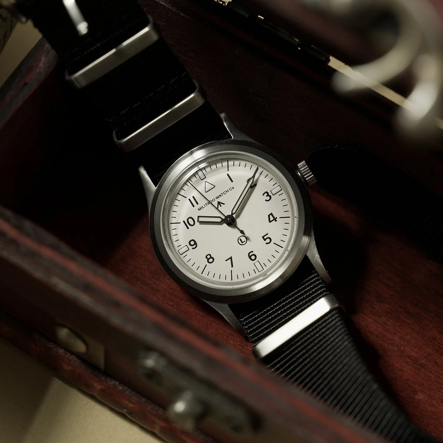 Militado 36mm Retro Military Watch VH31/VH65 Sweeping Hand ML14 V2 - Image 84