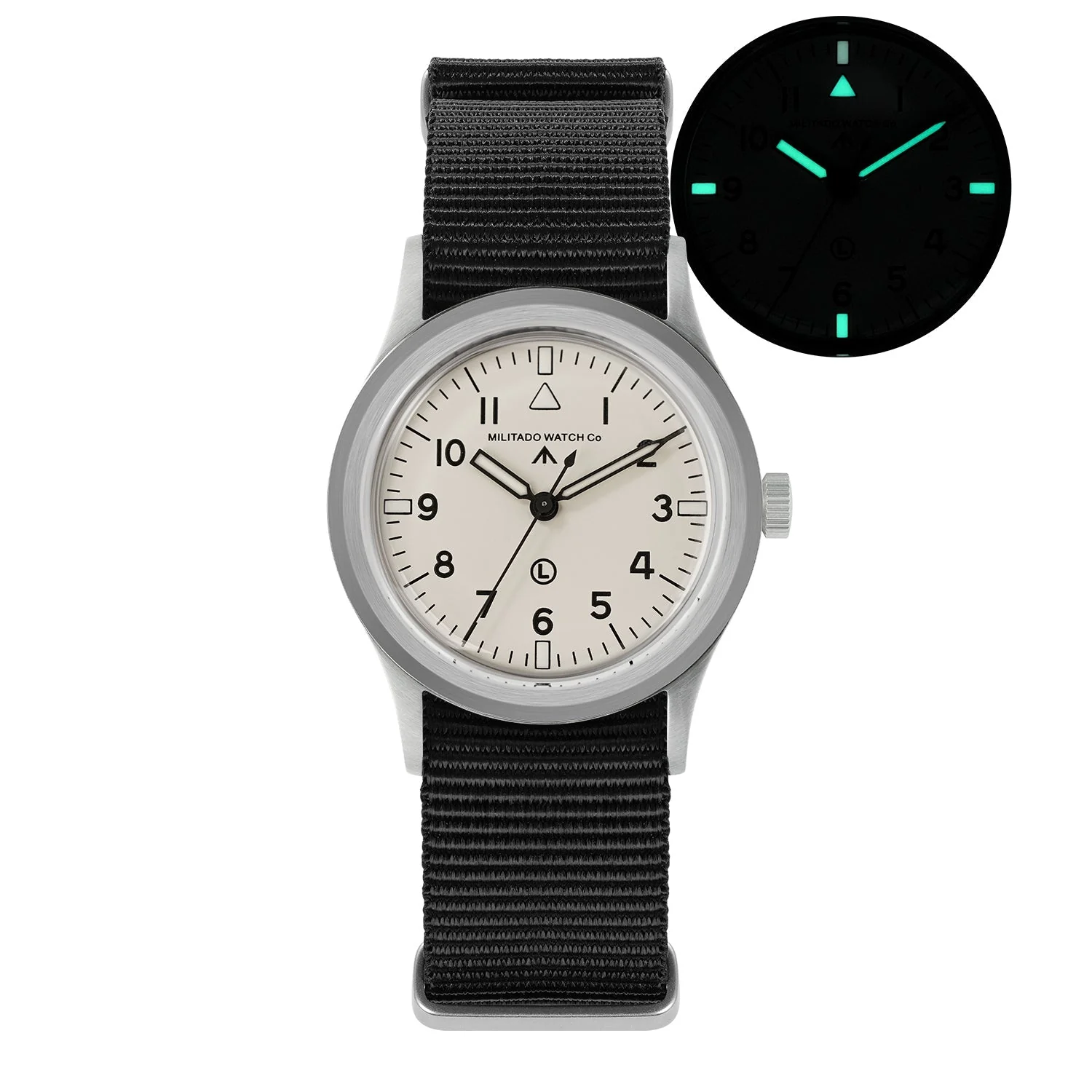 Militado 36mm Retro Military Watch VH31/VH65 Sweeping Hand ML14 V2 - Image 87