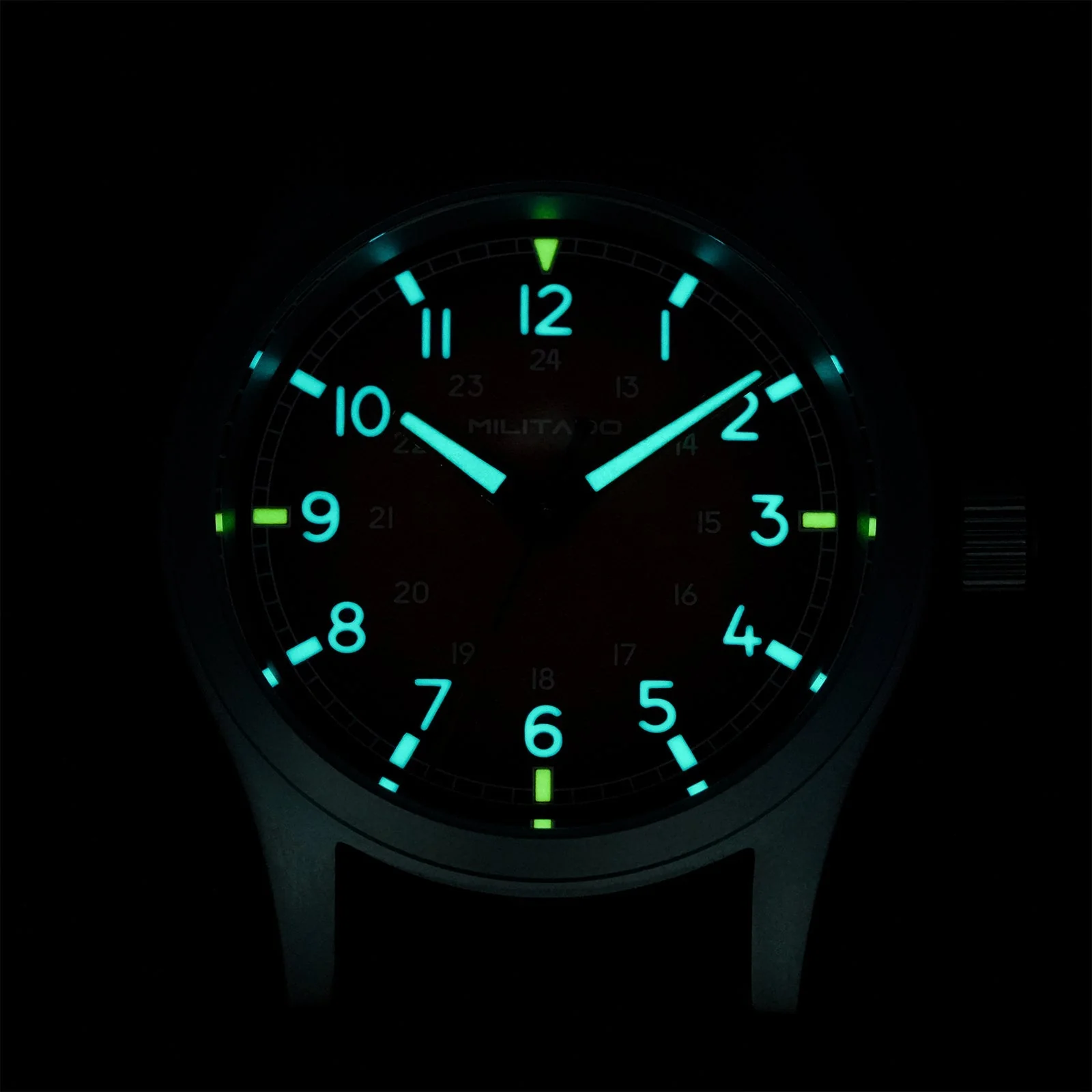 Militado 38mm Military Watch VH31 Sweeping Hand Movt Watch ML24 - Image 10
