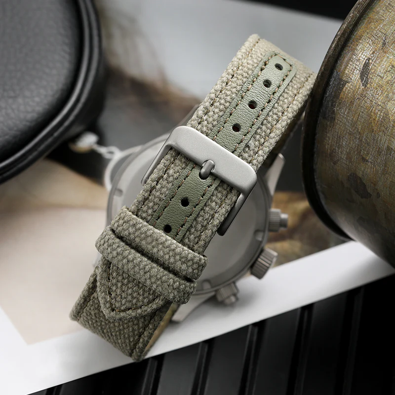 Militado Retro VK61 Quartz Chronograph Watch - Image 9