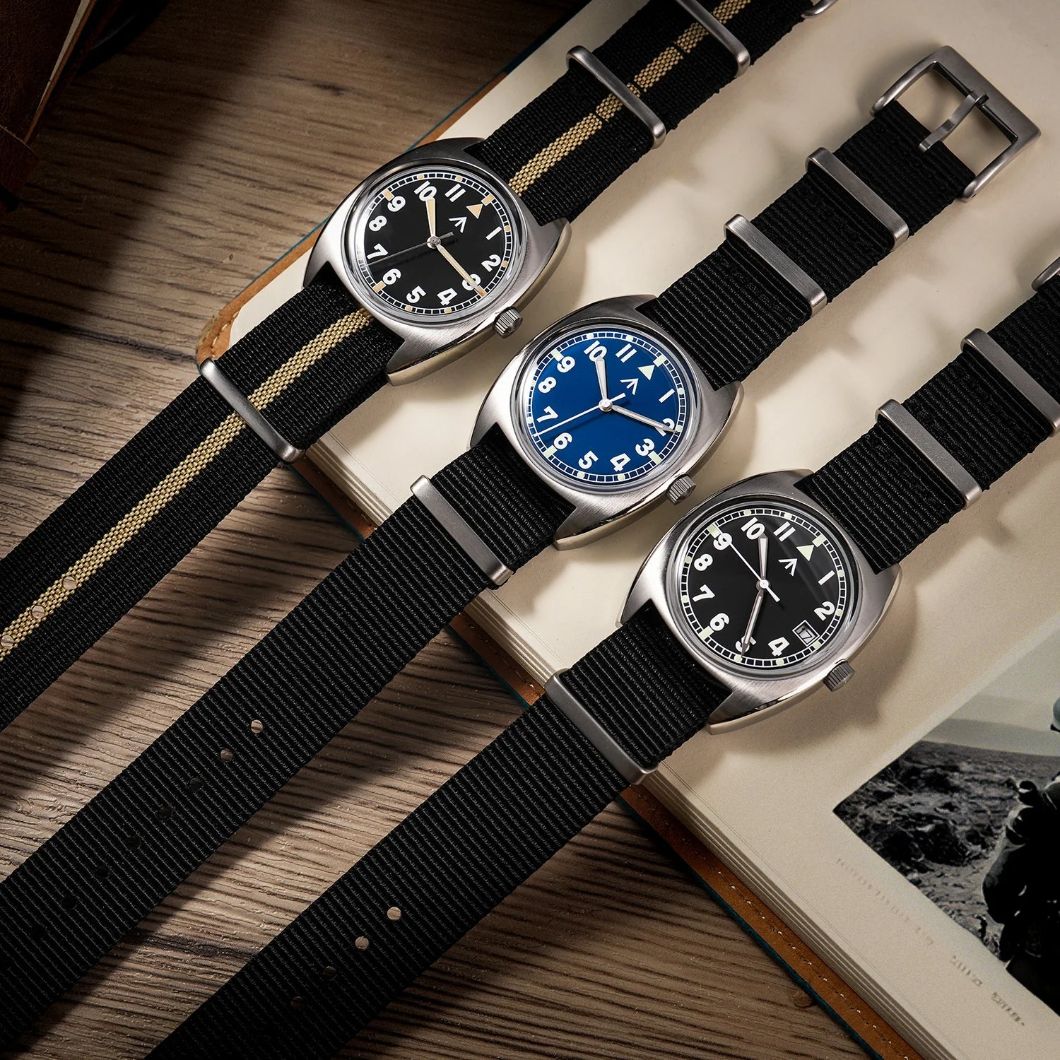 Militado Vintage 36mm Military Watch W10 Remake ML17 - Image 4