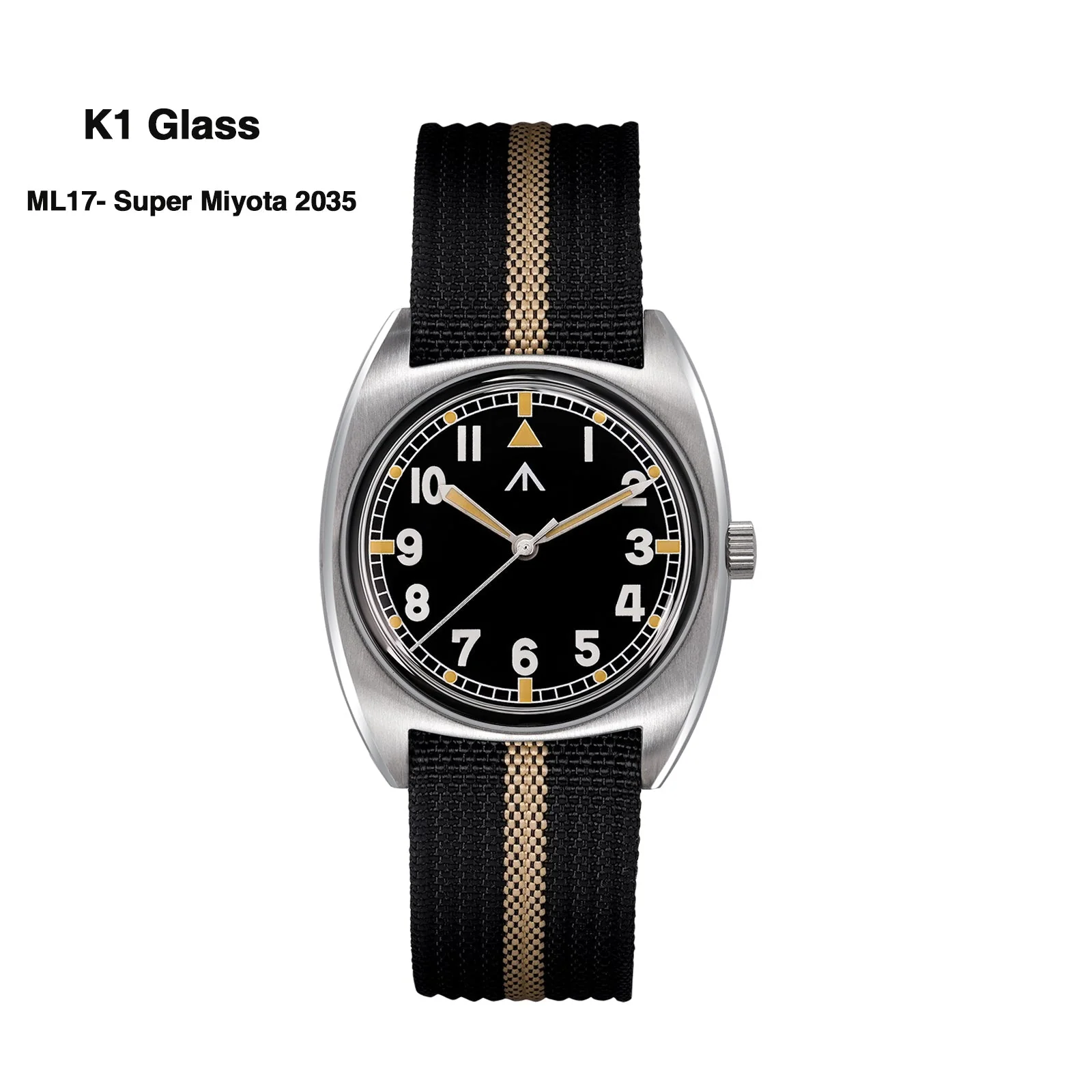 Militado Vintage 36mm Military Watch W10 Remake ML17 - Image 48