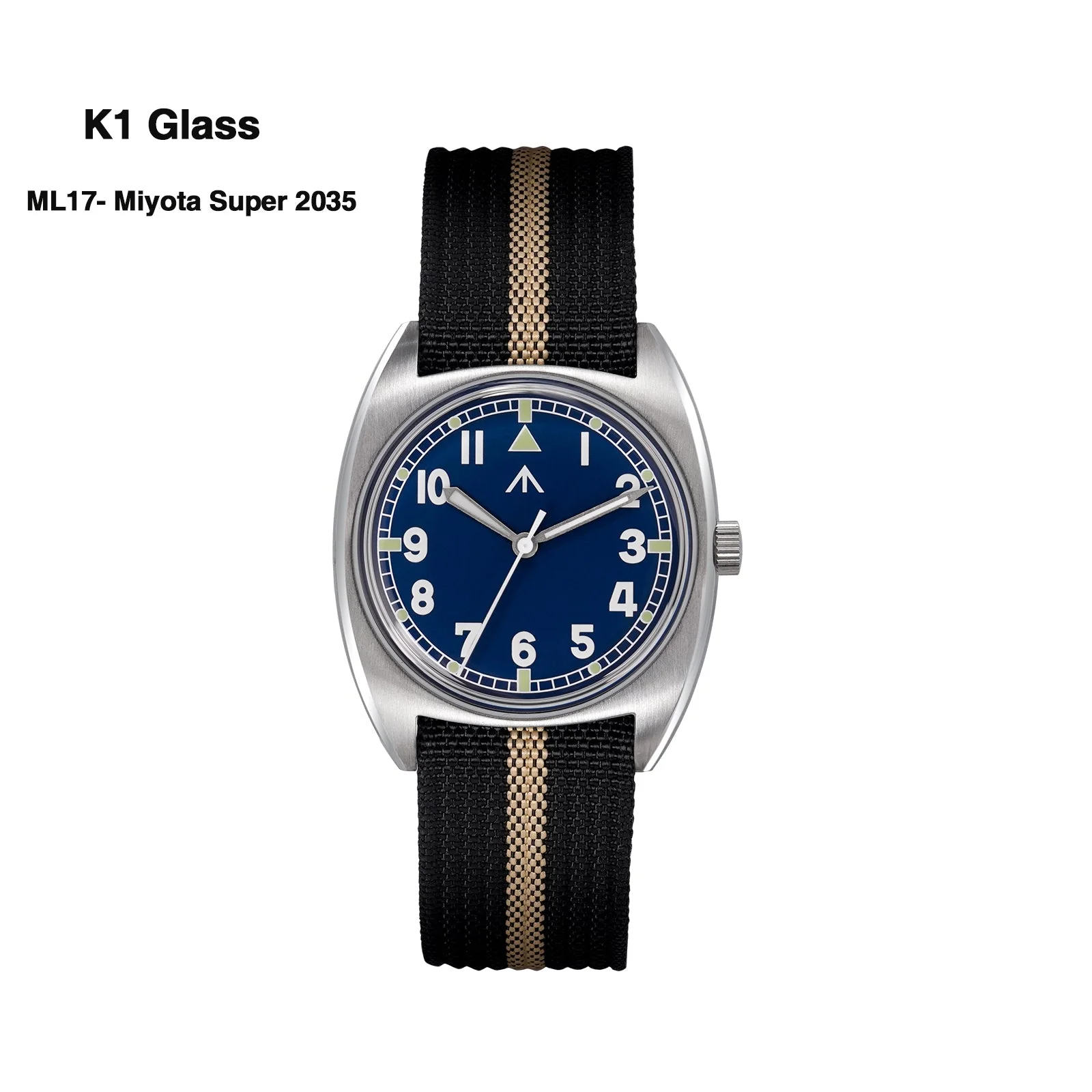 Militado Vintage 36mm Military Watch W10 Remake ML17 - Image 50