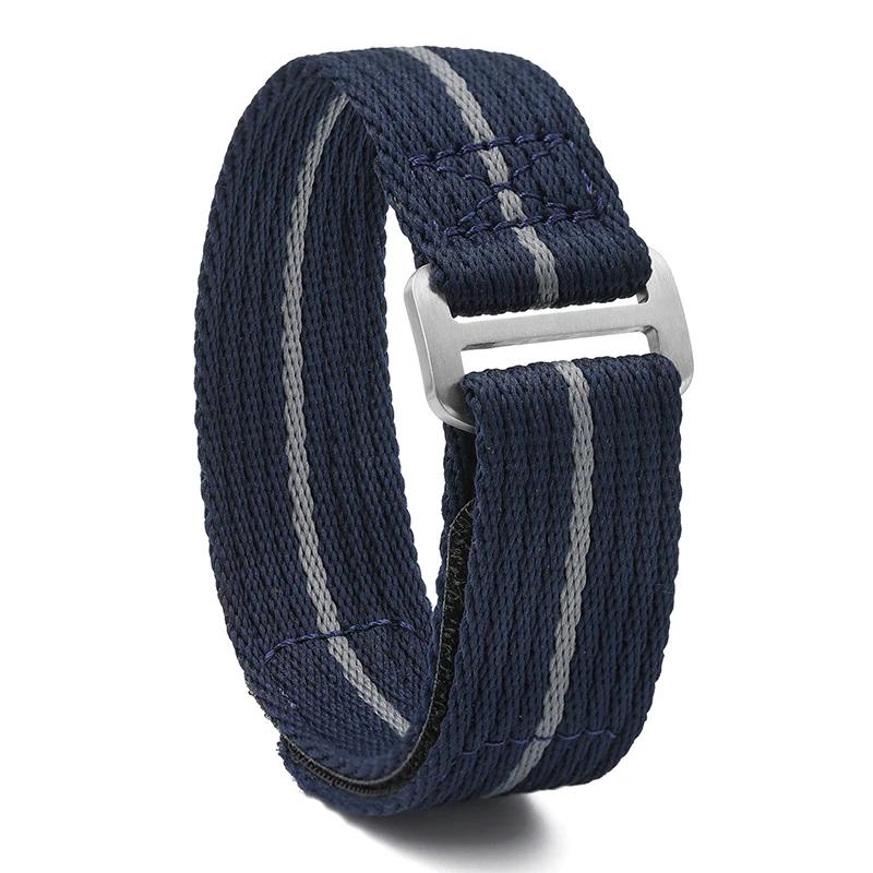 20mm/22mm Soft Nylon Magic Tape Watchband - Image 3