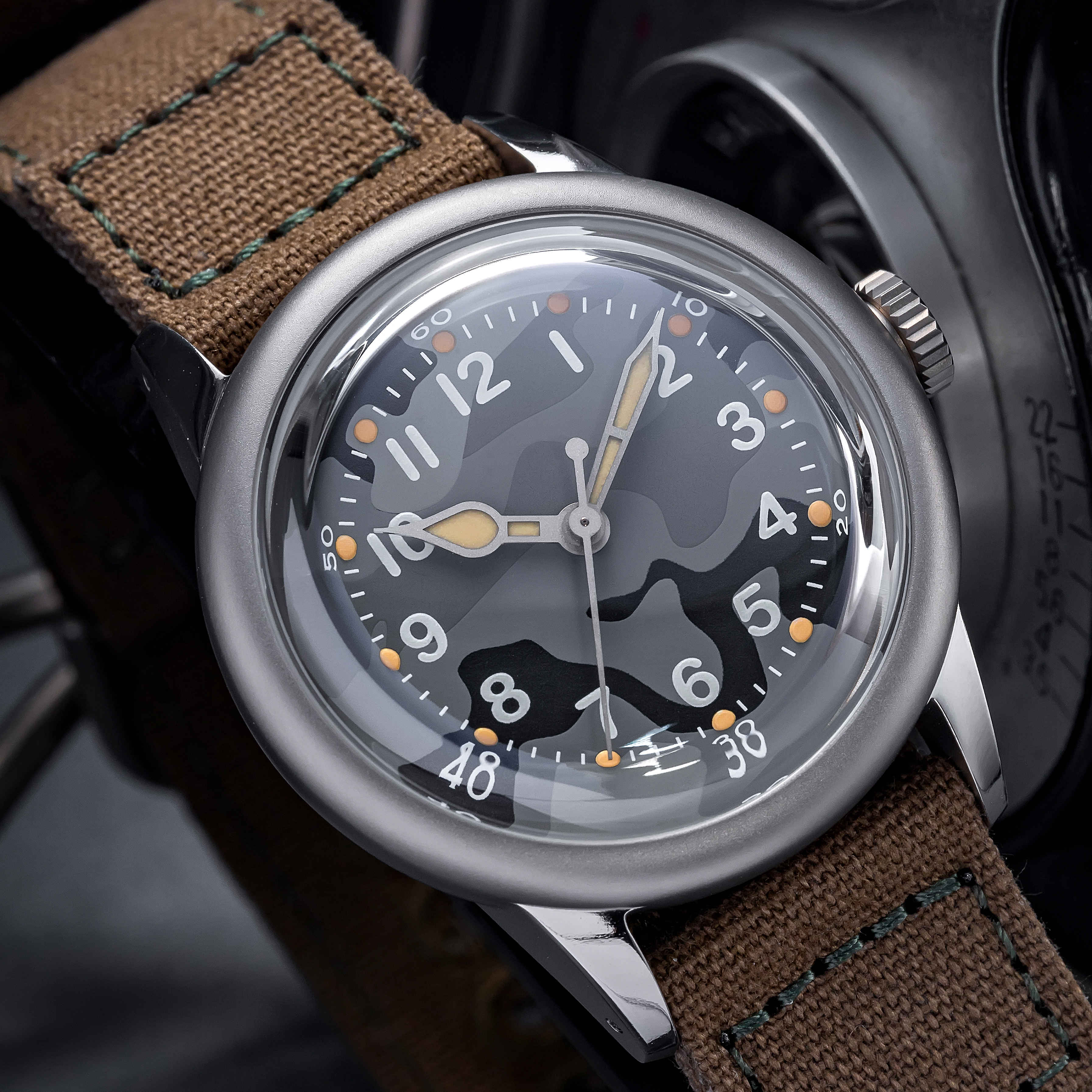 THORN A11 Titanium Retro Military Men Watch - Image 32