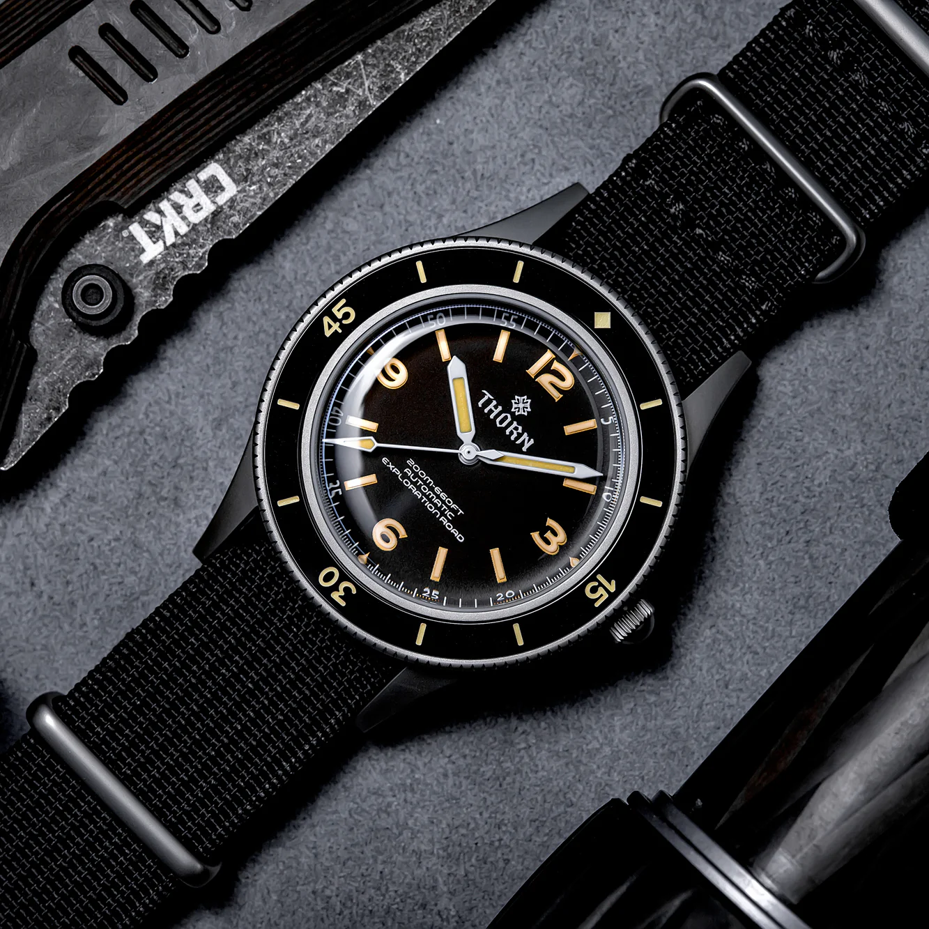 Thorn Vintage 50-Fathoms Automatic Men Watch - Image 4