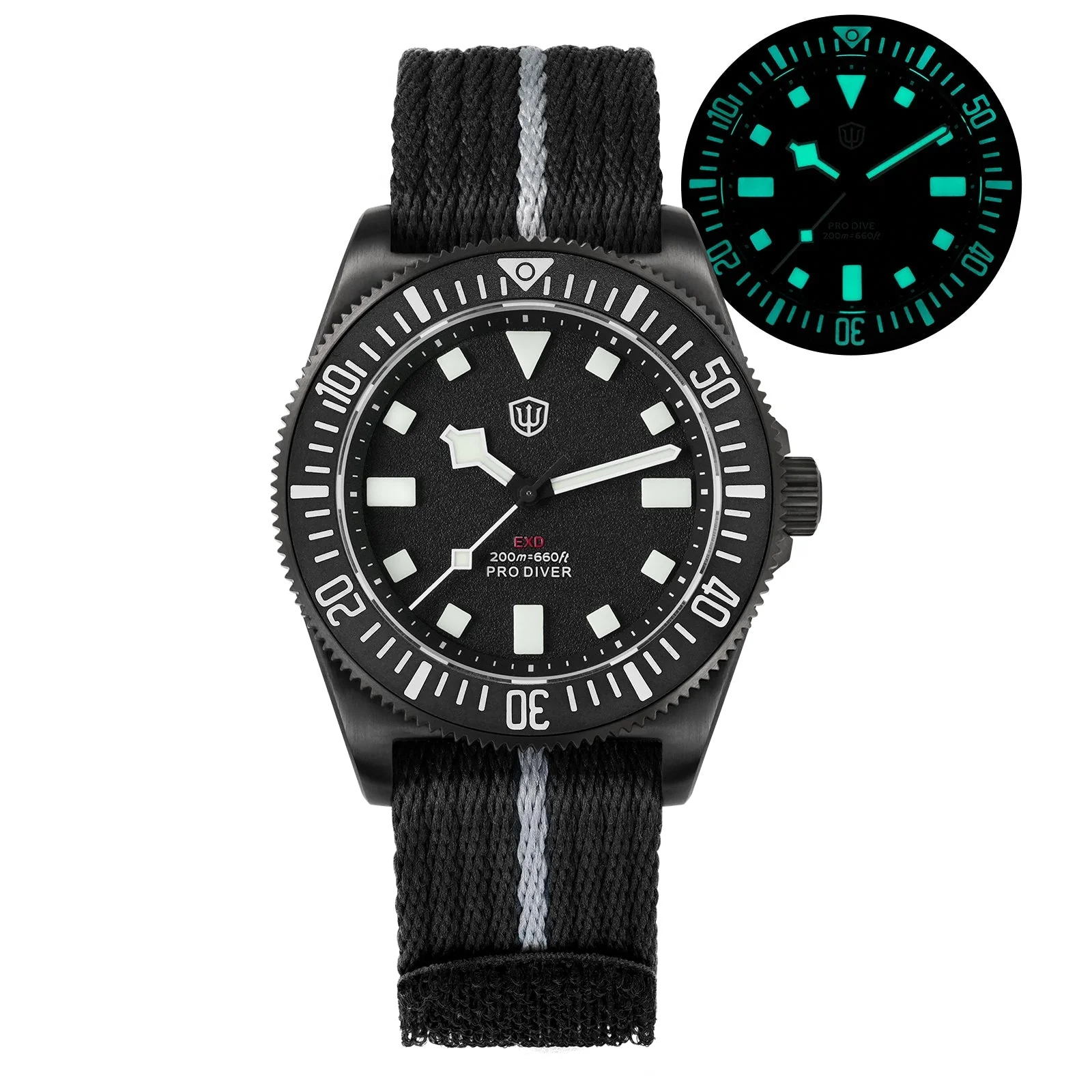 Watchdives 40mm EXD Titanium Diver Watch - Image 4