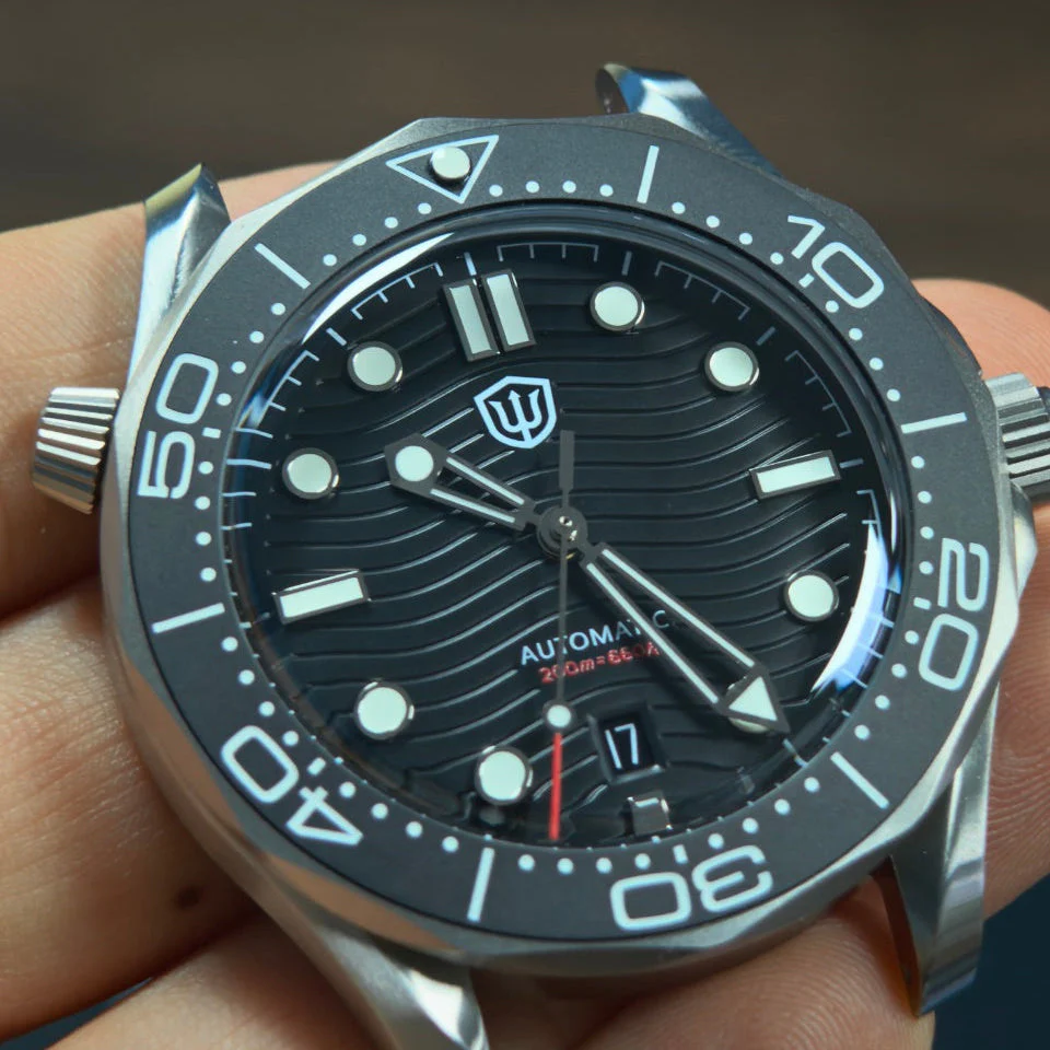Watchdives WD007 Top Hat Sapphire PT5000 Titanium Dive Watch - Image 10