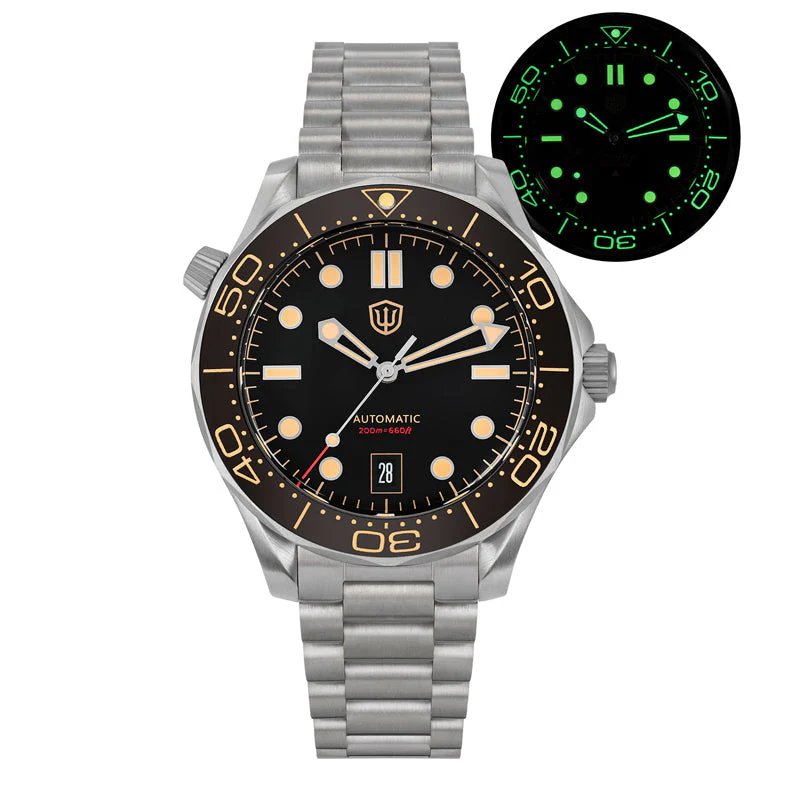 Watchdives WD007 Top Hat Sapphire PT5000 Titanium Dive Watch - Image 23