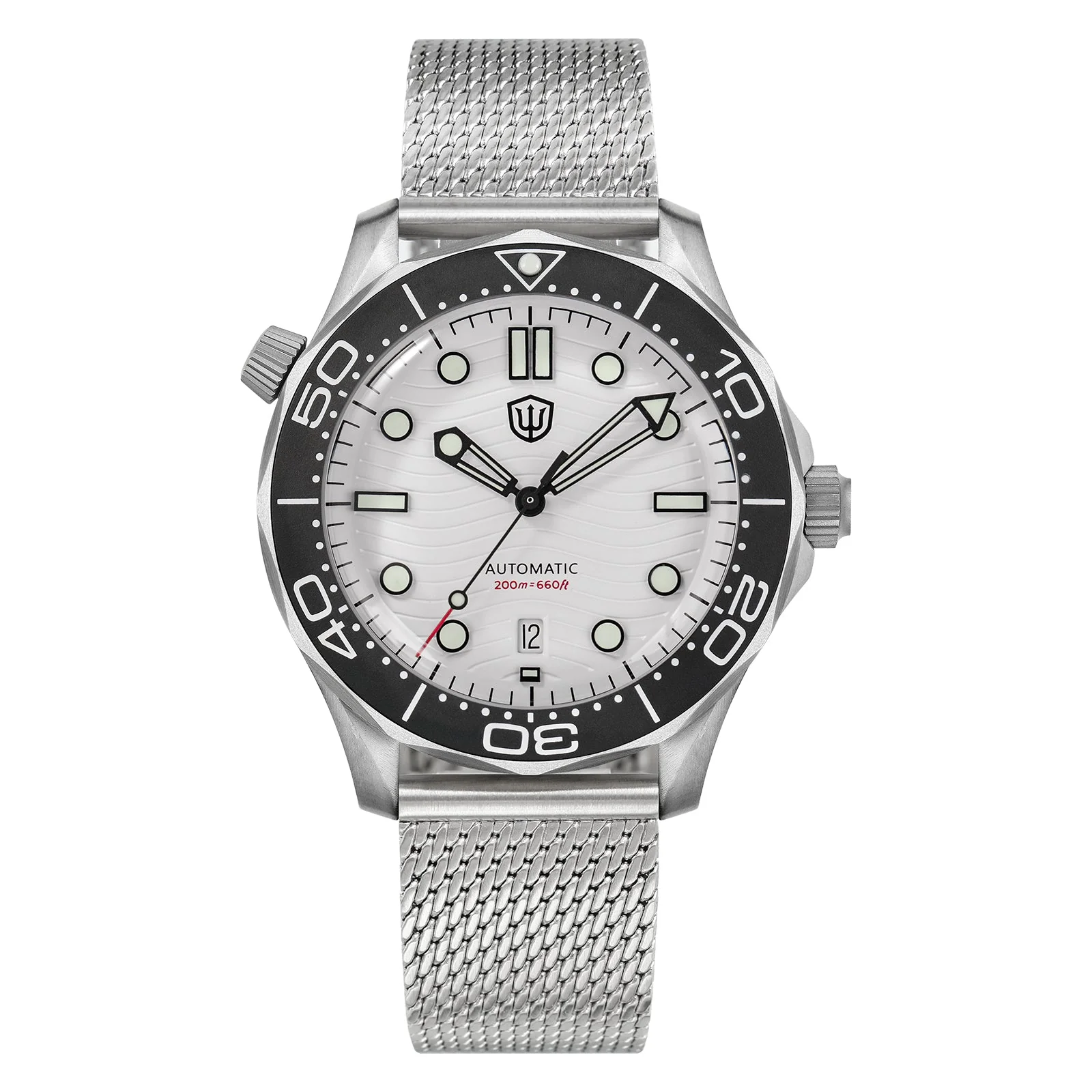 Watchdives WD007 Top Hat Sapphire PT5000 Titanium Dive Watch - Image 4