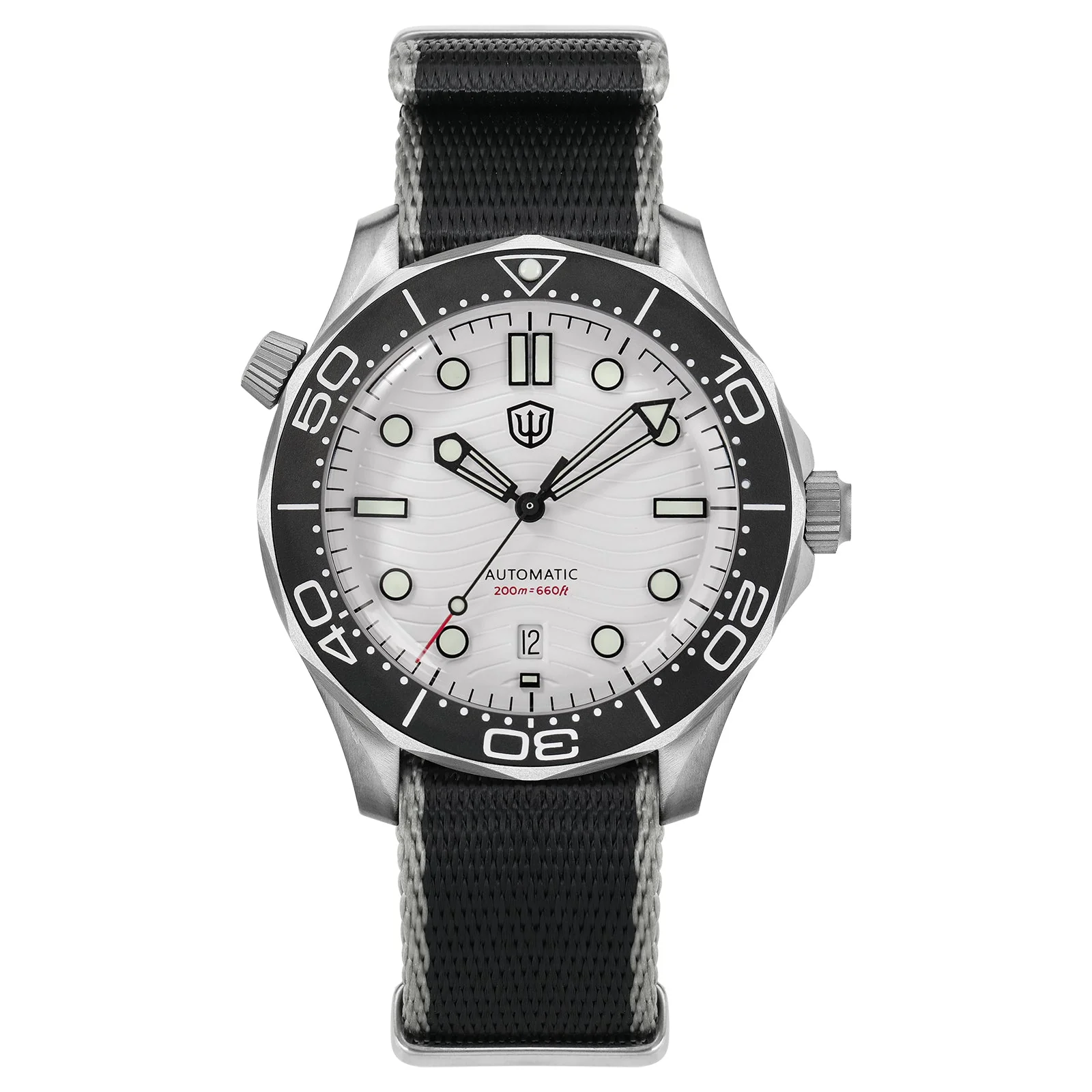 Watchdives WD007 Top Hat Sapphire PT5000 Titanium Dive Watch - Image 5