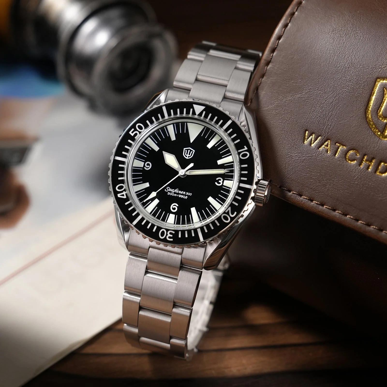Seafarer WD1967Q 39mm VH31 Diver Watch - Image 10