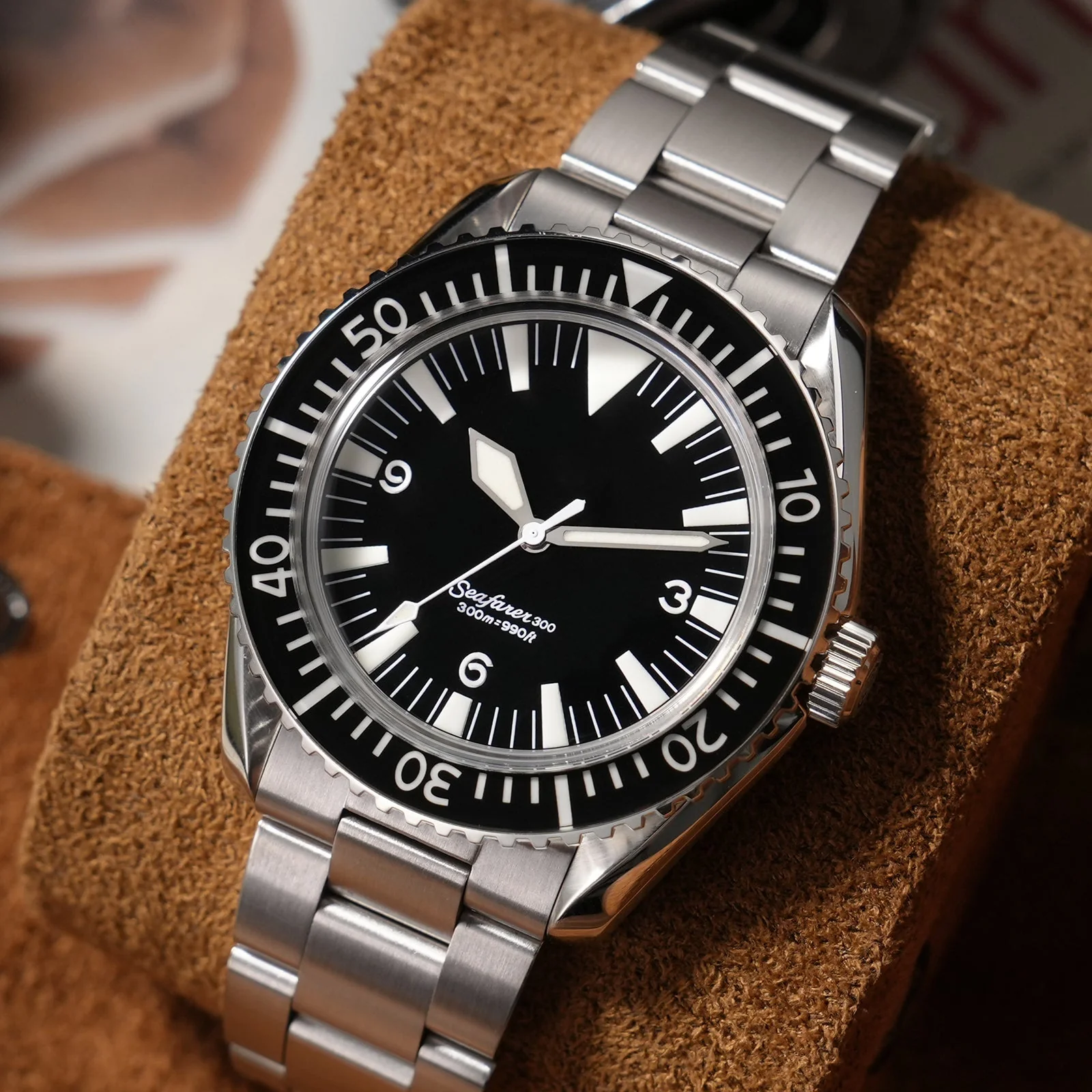 Seafarer WD1967Q 39mm VH31 Diver Watch - Image 9