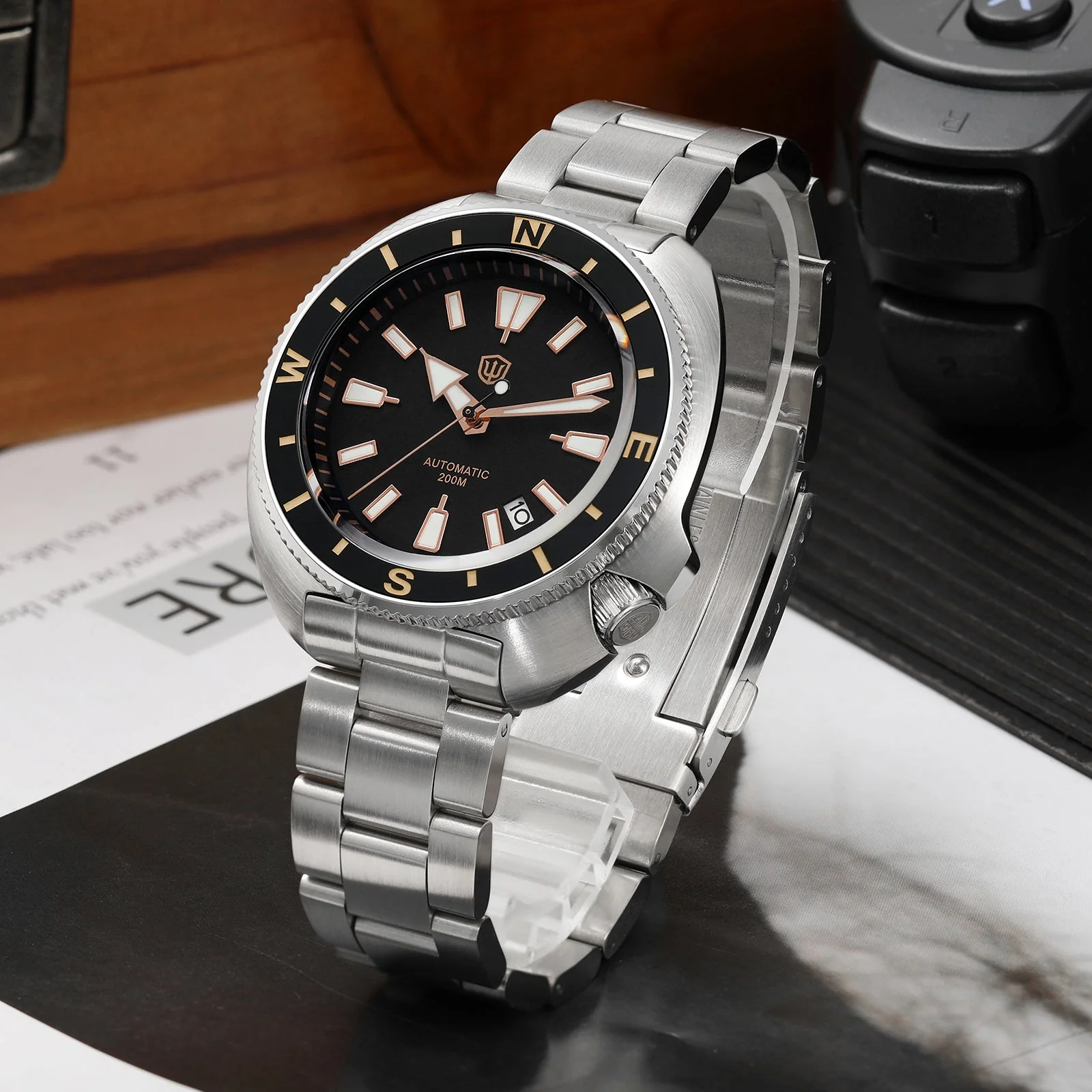 Watchdives Land Tortoisen WD6105 Dive Watch - Image 4