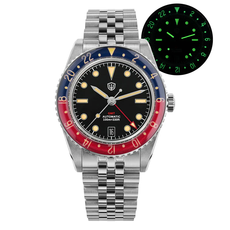Watchdives WD6542 38mm GMT Men Watch - Image 5